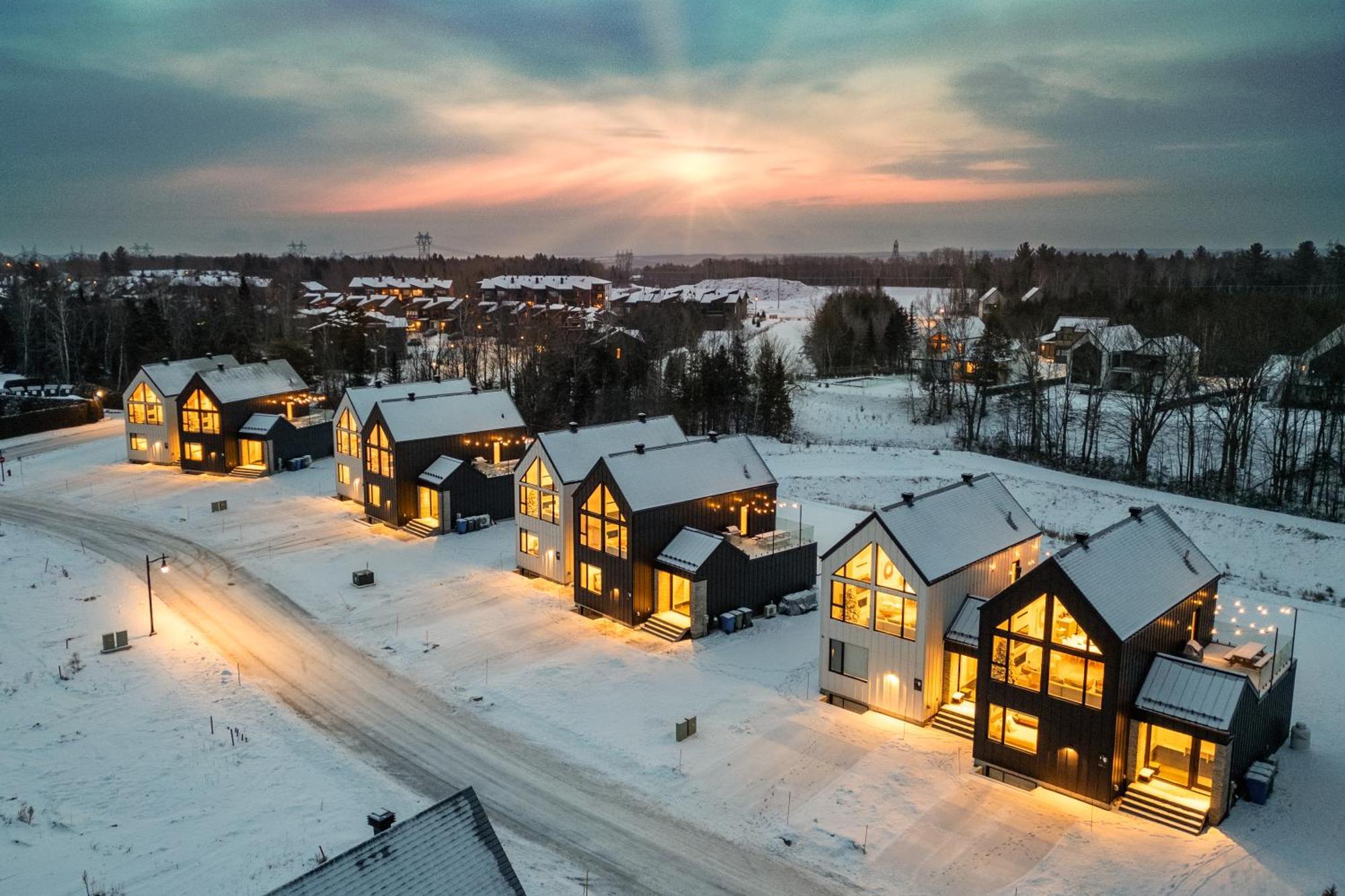Sofa Villas Mont Sainte-Anne Beaupre Bagian luar foto